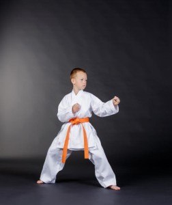 kimono  dla początkujących dzieci KIHON Best Sport z aprobatą WKF karate