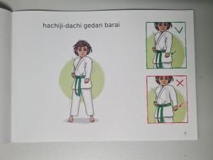 książeczka o karate dla dzieci