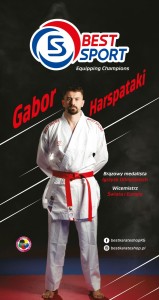 dwustronne czerwone/niebieskie kimono do kumite SENDO Best Sport z aprobatą WKF karate